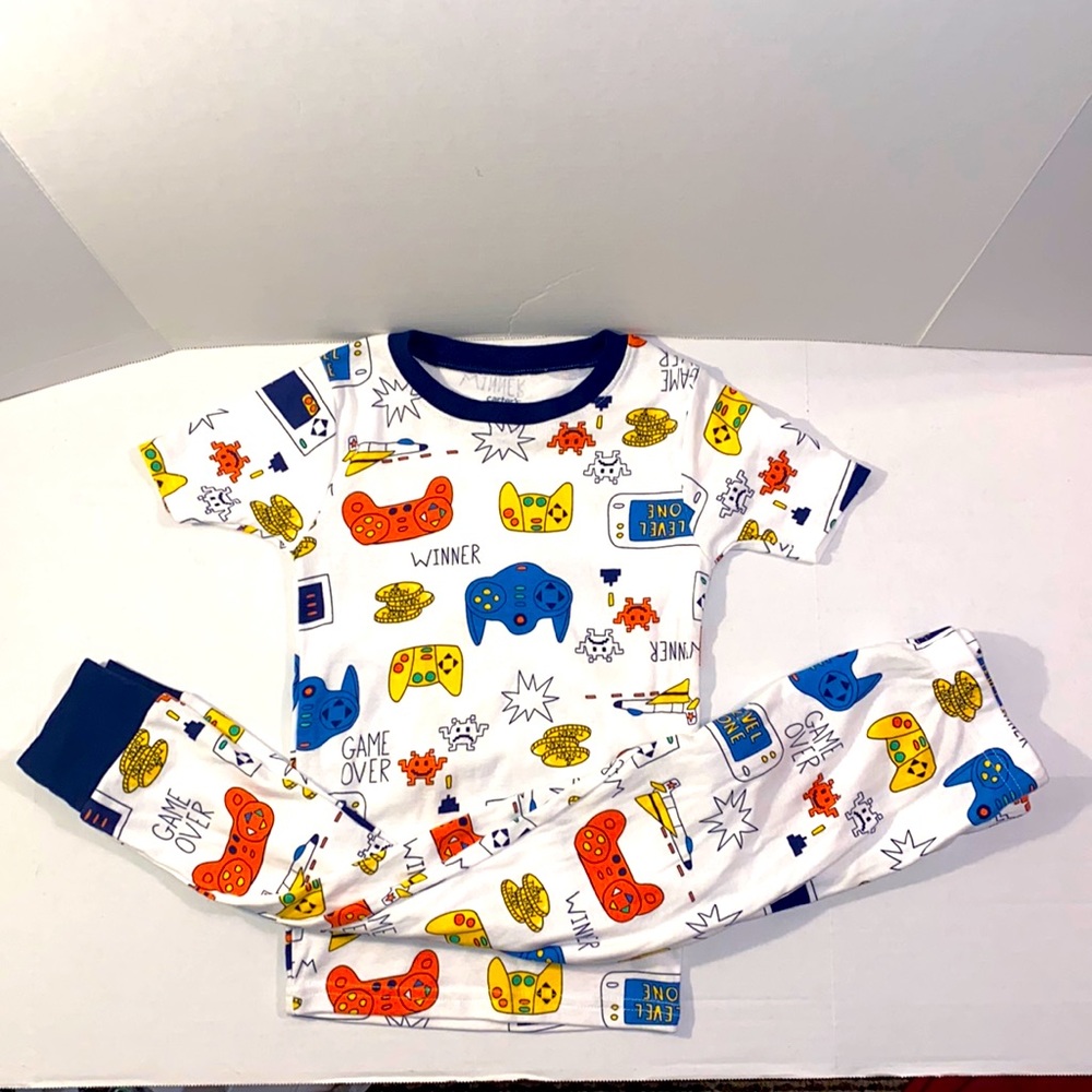 Carter's 2-Piece Pajama PJs ~ Video Games 🎮 ~ Size 6/6A ~ New!